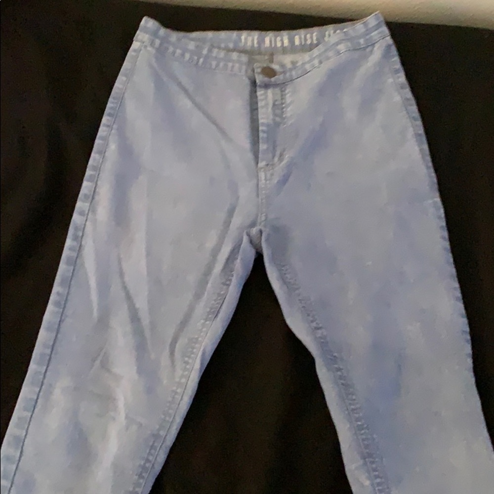 Light blue jeggings